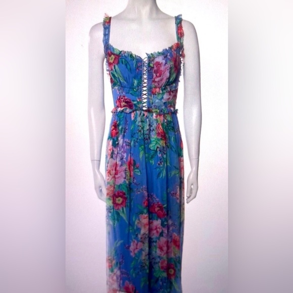 Zimmermann Bellitude Corset Jumpsuit Floral - Picture 4 of 11